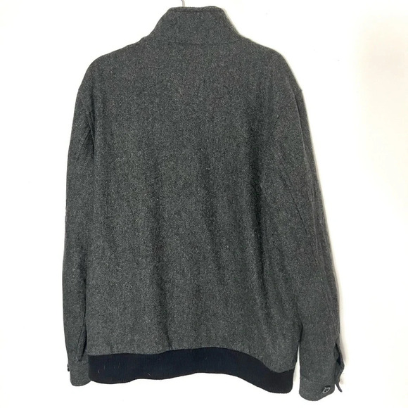 Carbon 2 Cobalt Full Zip Wool Bomber‎ Jacket XL - Picture 3 of 4